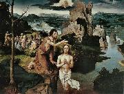 Joachim Patinir Baptism of Christ painting